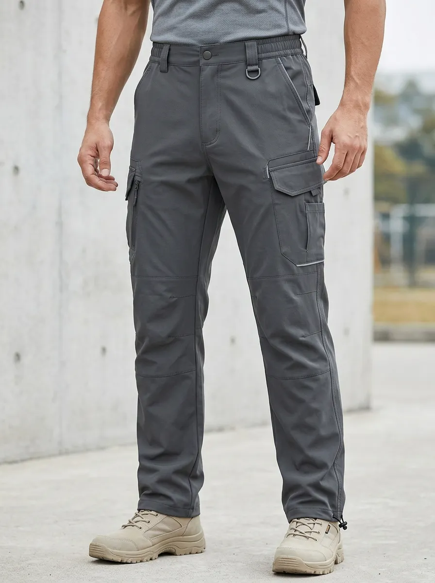 Outdoor-Ready Tactical Workwear Look Men's Work Pants
