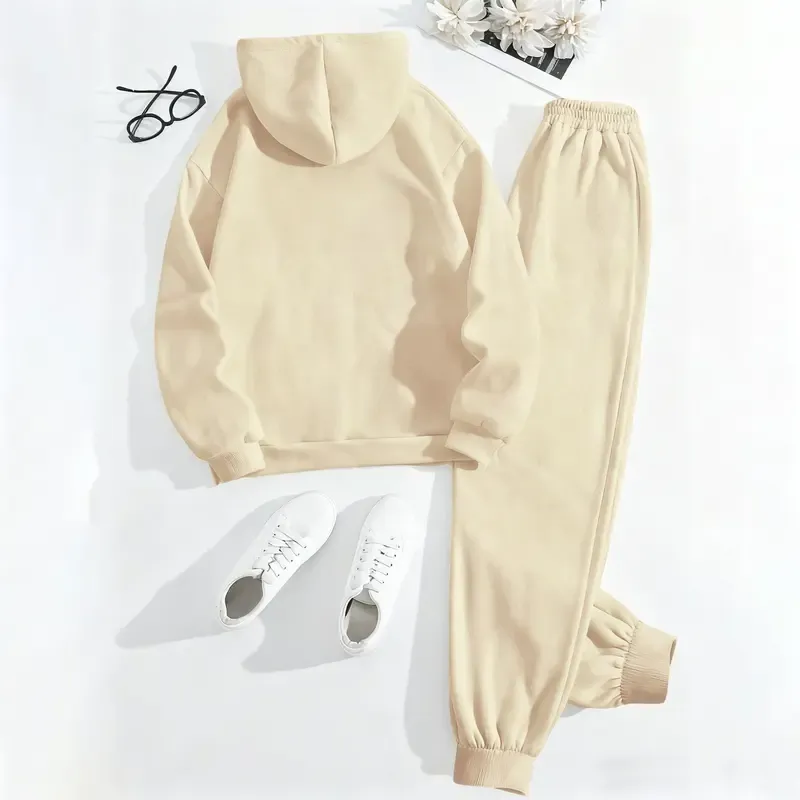 Women’s Milano City Print Hoodie & Track Pants Set – Trendy Fall/Winter Loungewear