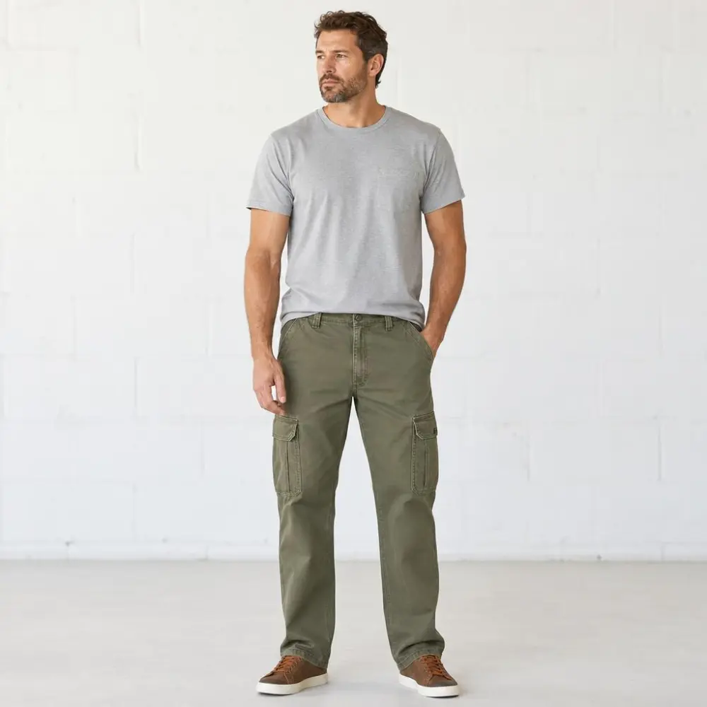 Men’s Straight Leg Cargo Pants