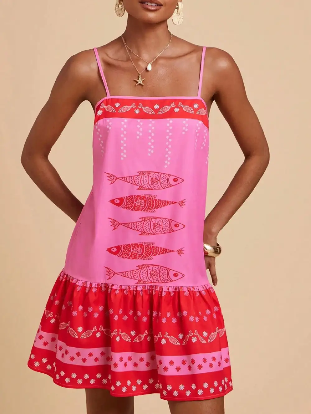 Soft Everyday Spaghetti Strap Mini Dress