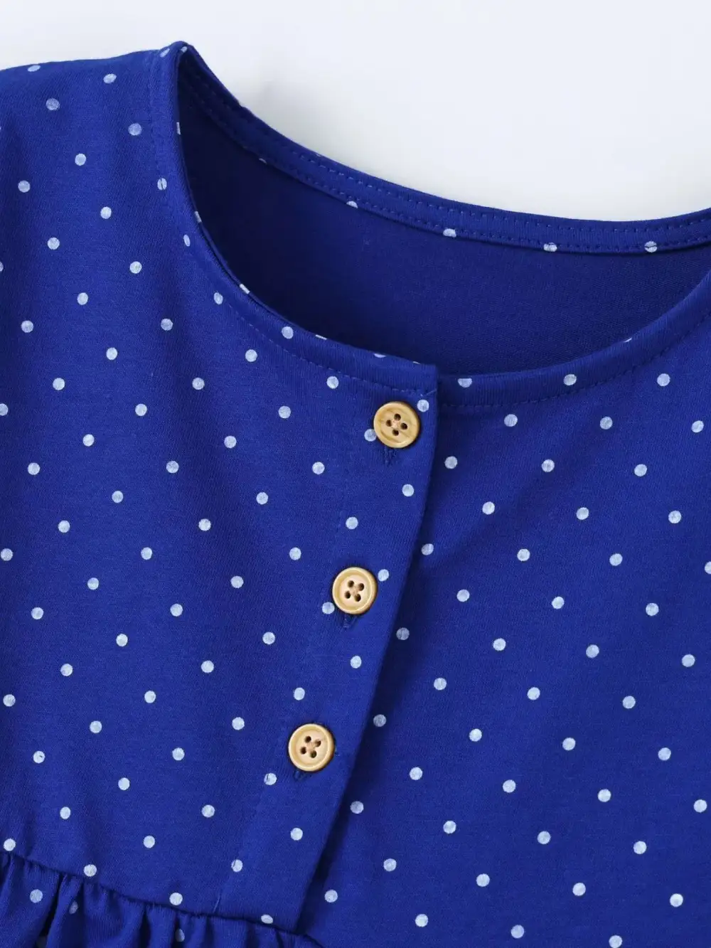 Girls Polka Dot Unicorn Rainbow Dress