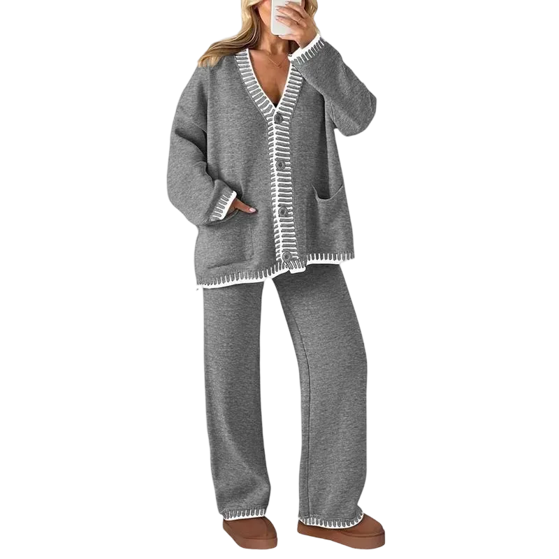 Women's two-piece winter knitted set[CLEARANCE ONLY FOR TODAY]