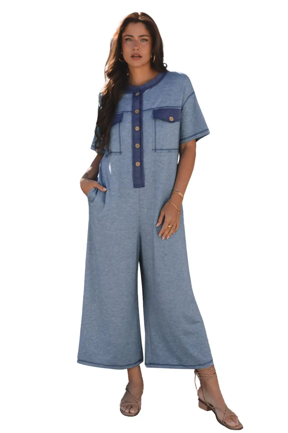 Natural Drape Straight Leg Shorts