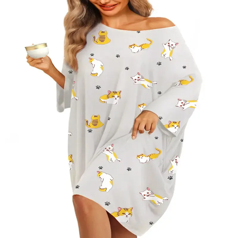 Women's Loose Plus Size Pajamas