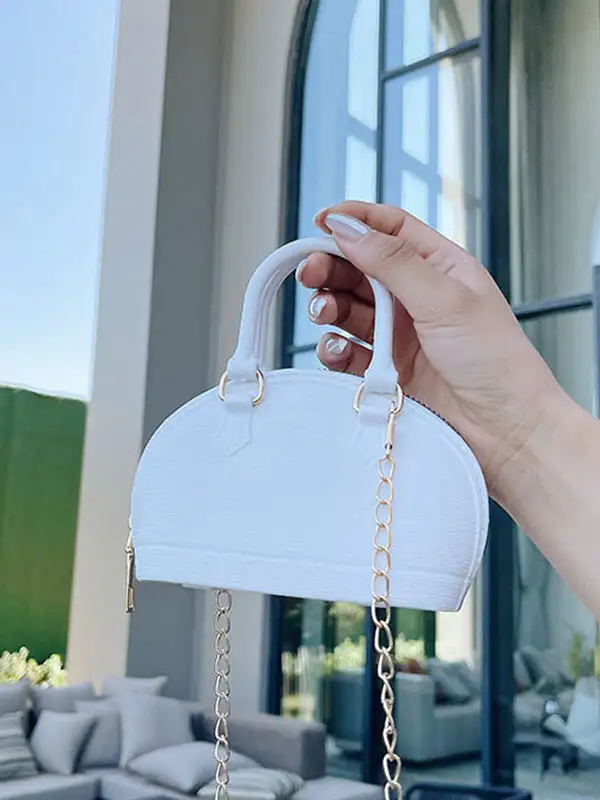 Compact Geometric Crossbody Bag
