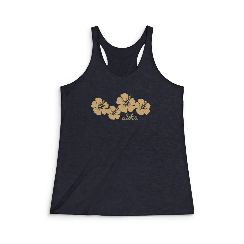 Hibiscus Floral Racerback Tank