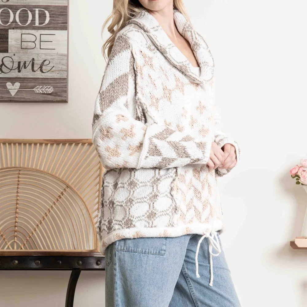 Chunky Knit Ribbed Button Front Cardigan