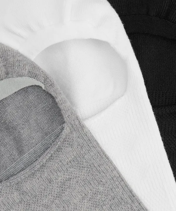 Casual Style Cotton Low-Profile Sock 3-Pack