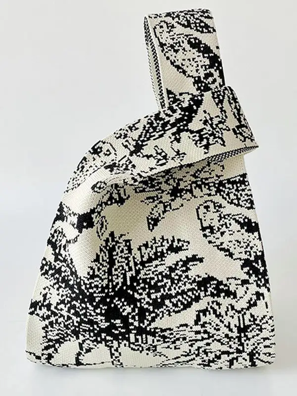 Classic Woven Shoulder Bag