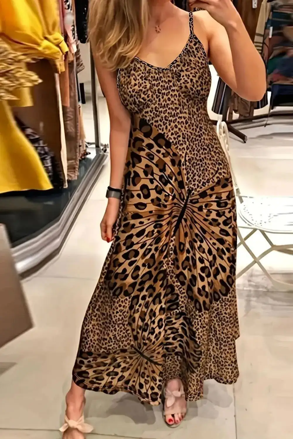 Easy Fit Sleeveless Maxi Dress