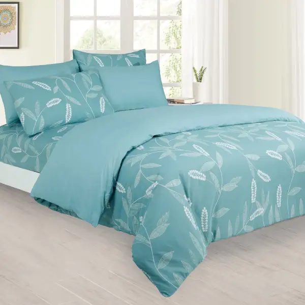 Refined Cotton Printed Complete Bedding Set