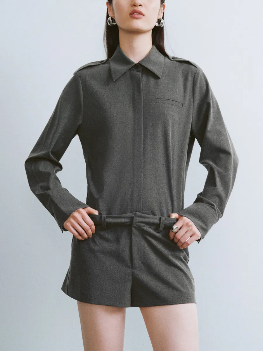 Casual Street Style Cargo Overalls