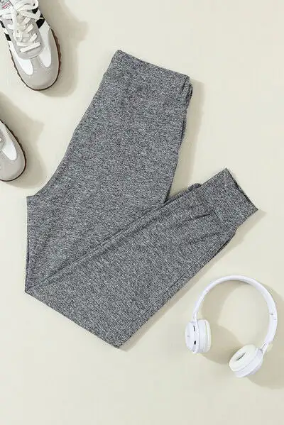 Relaxed Drawstring Pocketed Jogger Pants