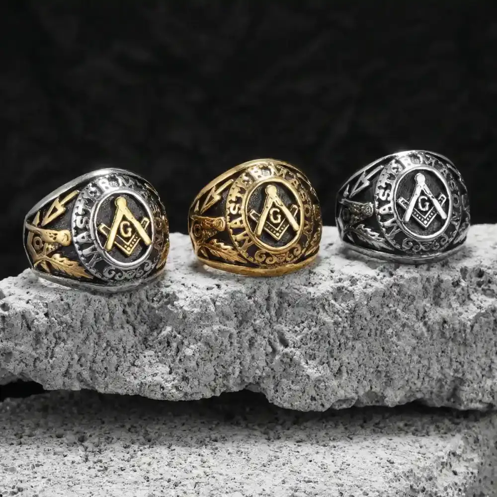 Men's Master Mason Degree Ring