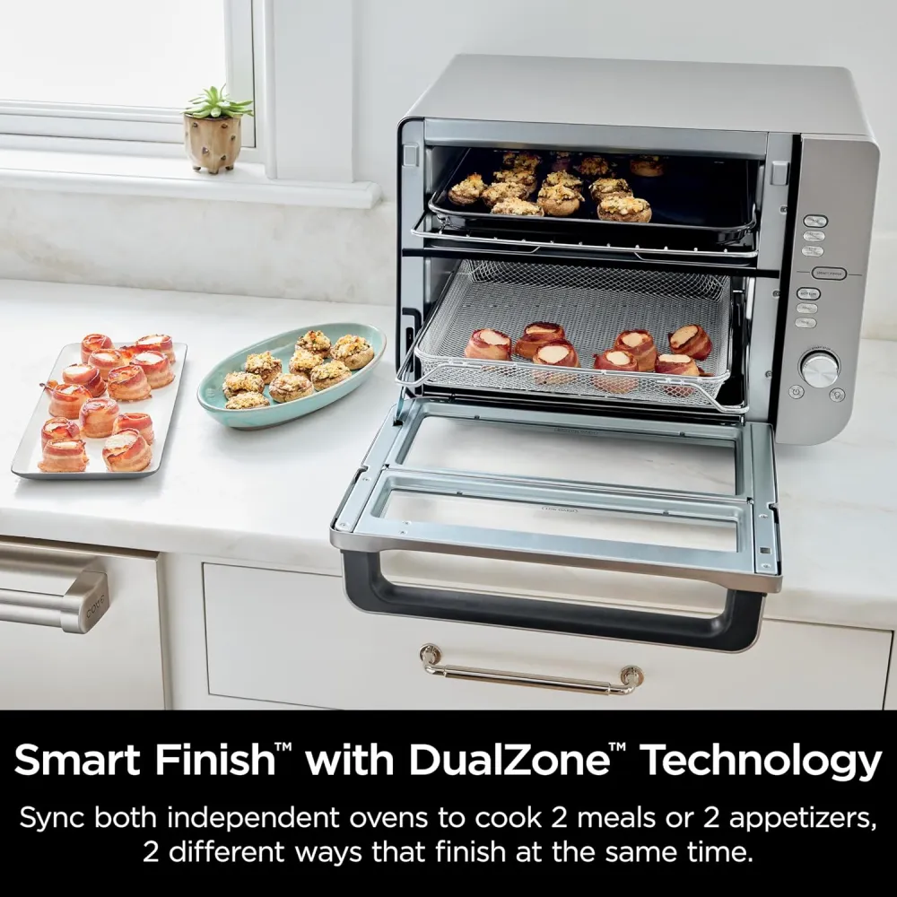 Ninja DCT451 12-in-1 Smart Double Oven with FlexDoor