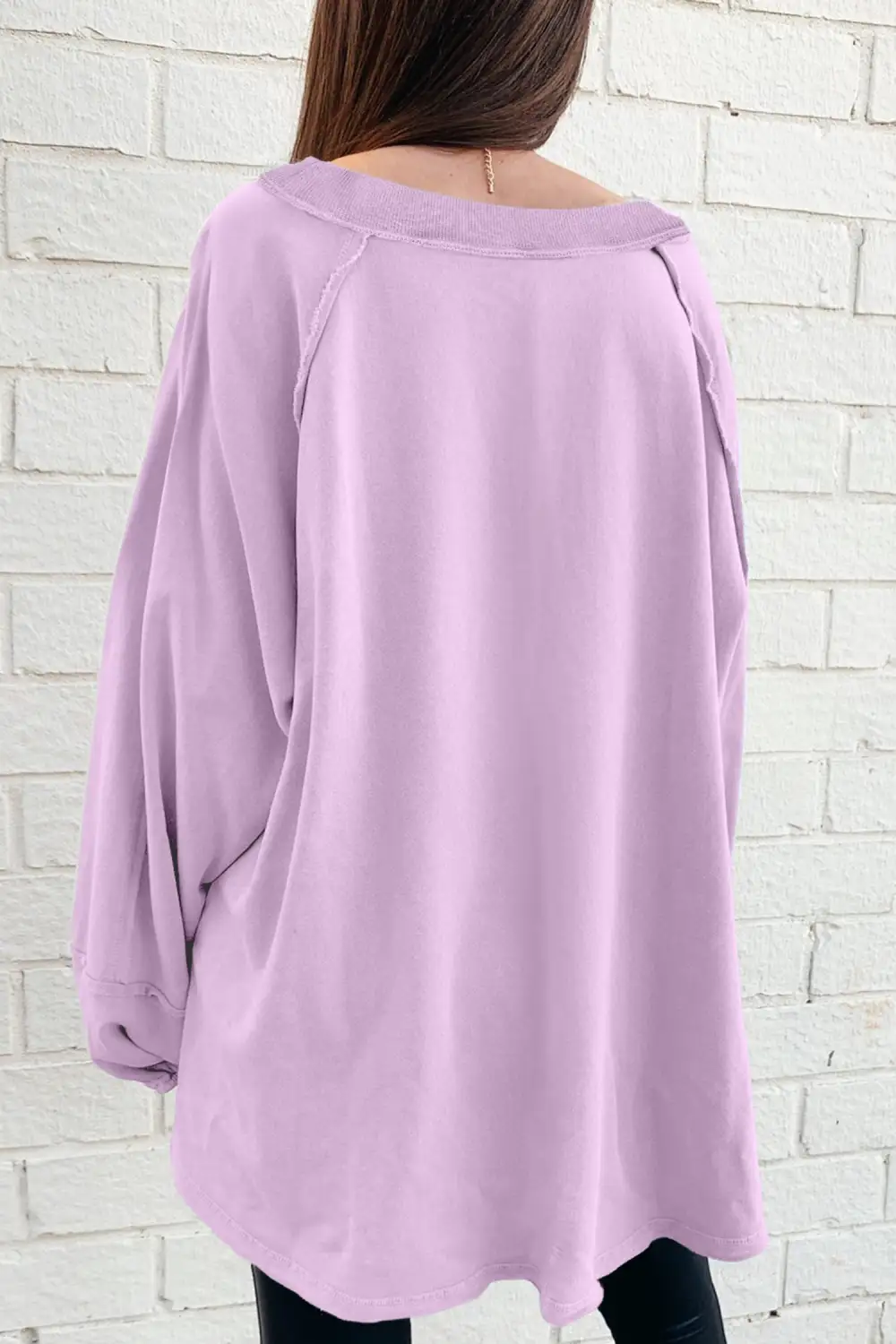 Relaxed Patchwork Sweatshirt