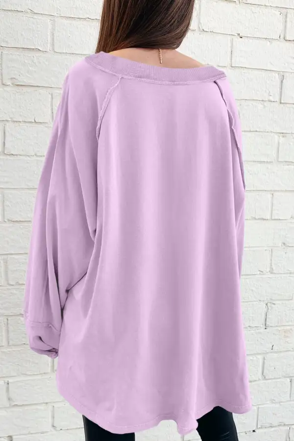 Relaxed Patchwork Sweatshirt