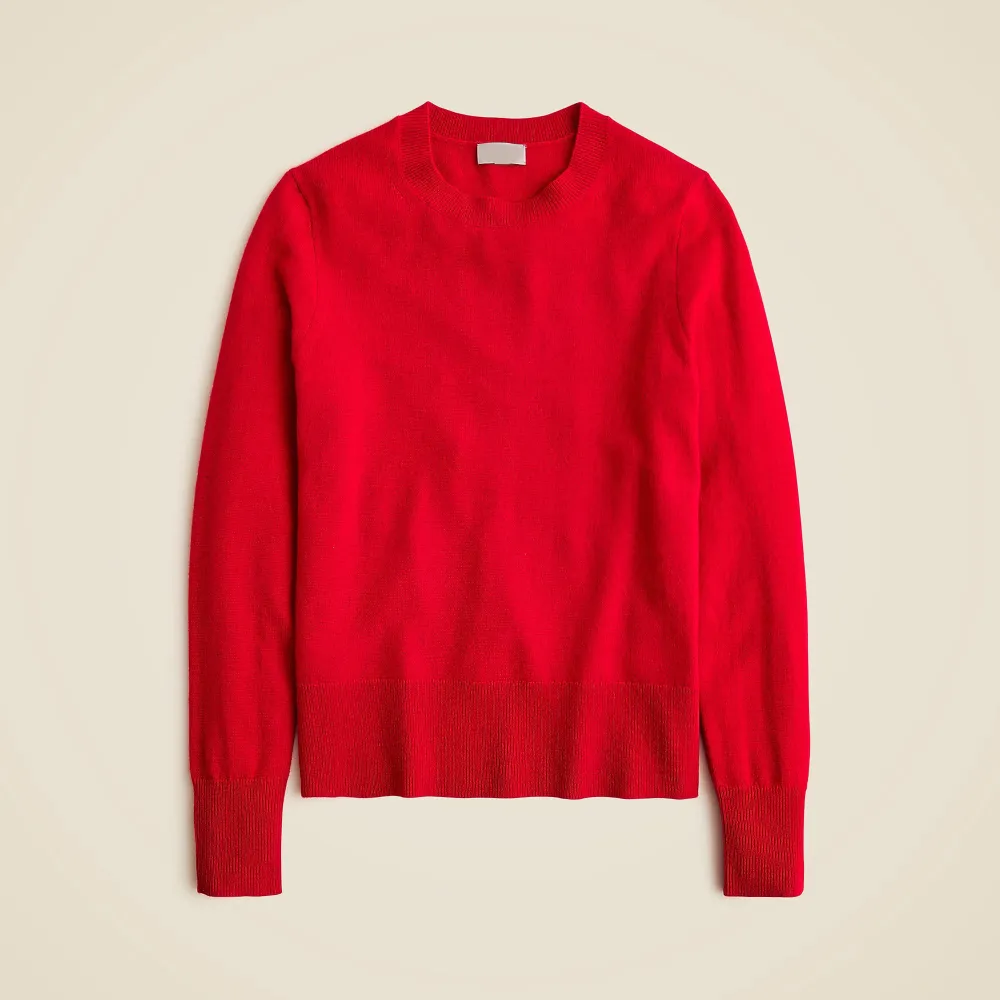 Simple Cashmere Crew Neck Sweater