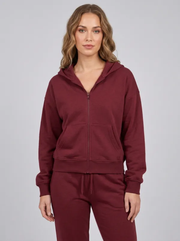 Women's Sage Green Tapered Joggers Relaxed Fit Zip-Up Hoodie Jacket & Jogger Set