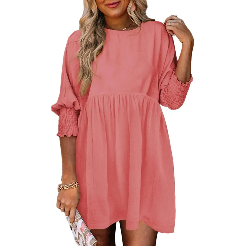 Women's Summer Waist-Cinching Dress🔥8-Pack - Only $24