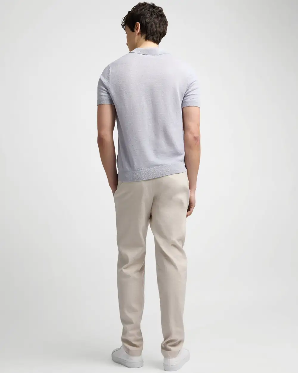 Stretch Linen Tailored Trousers