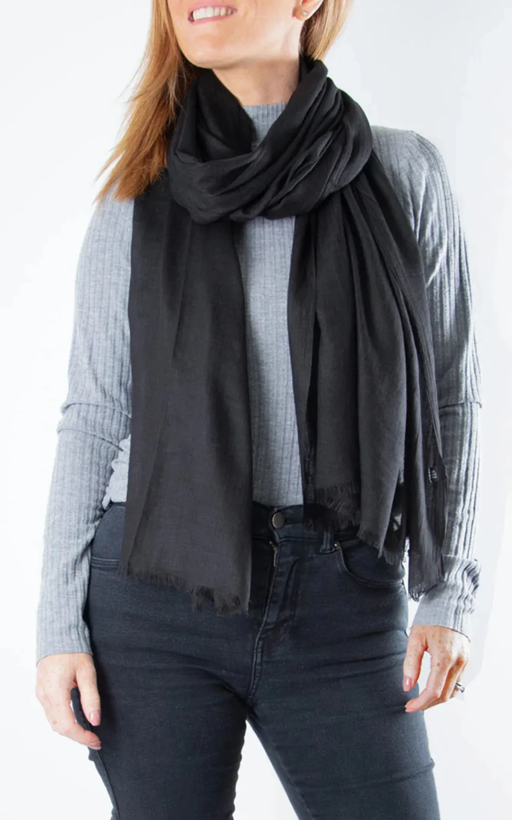 Solid Color Cotton Scarf For All Seasons