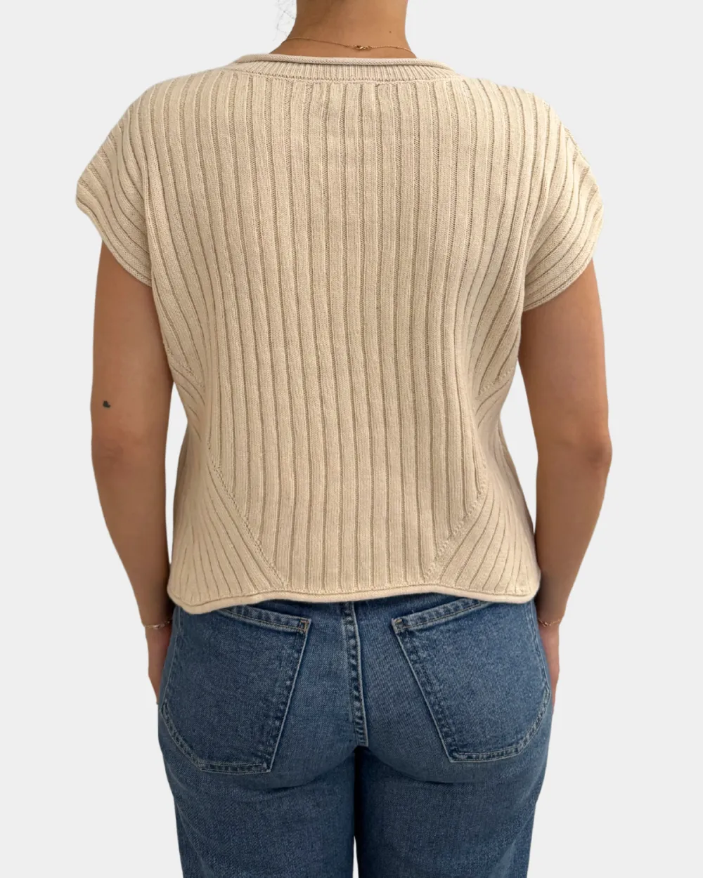 Cable Knit Sweater Top