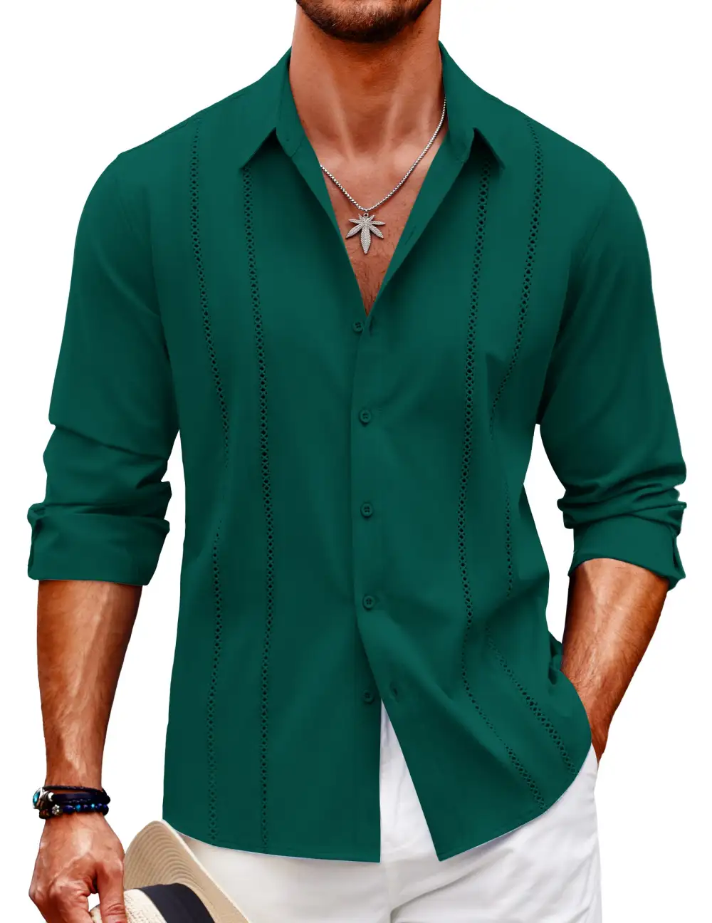 Casual Long Sleeve Button Down Shirt