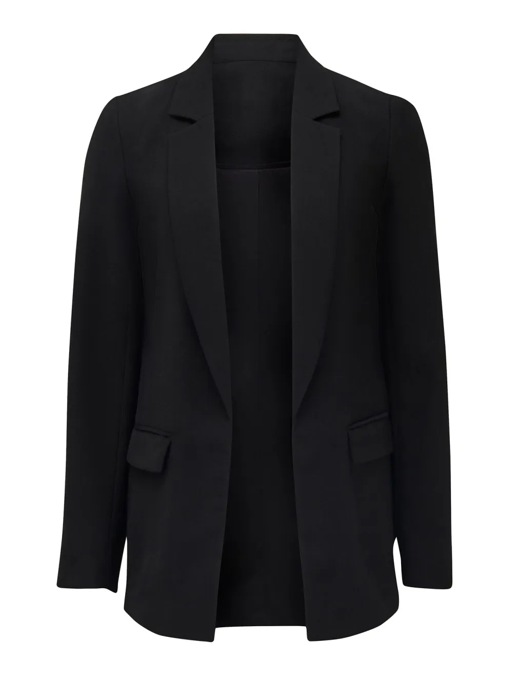 Front Flap Pockets Blazer
