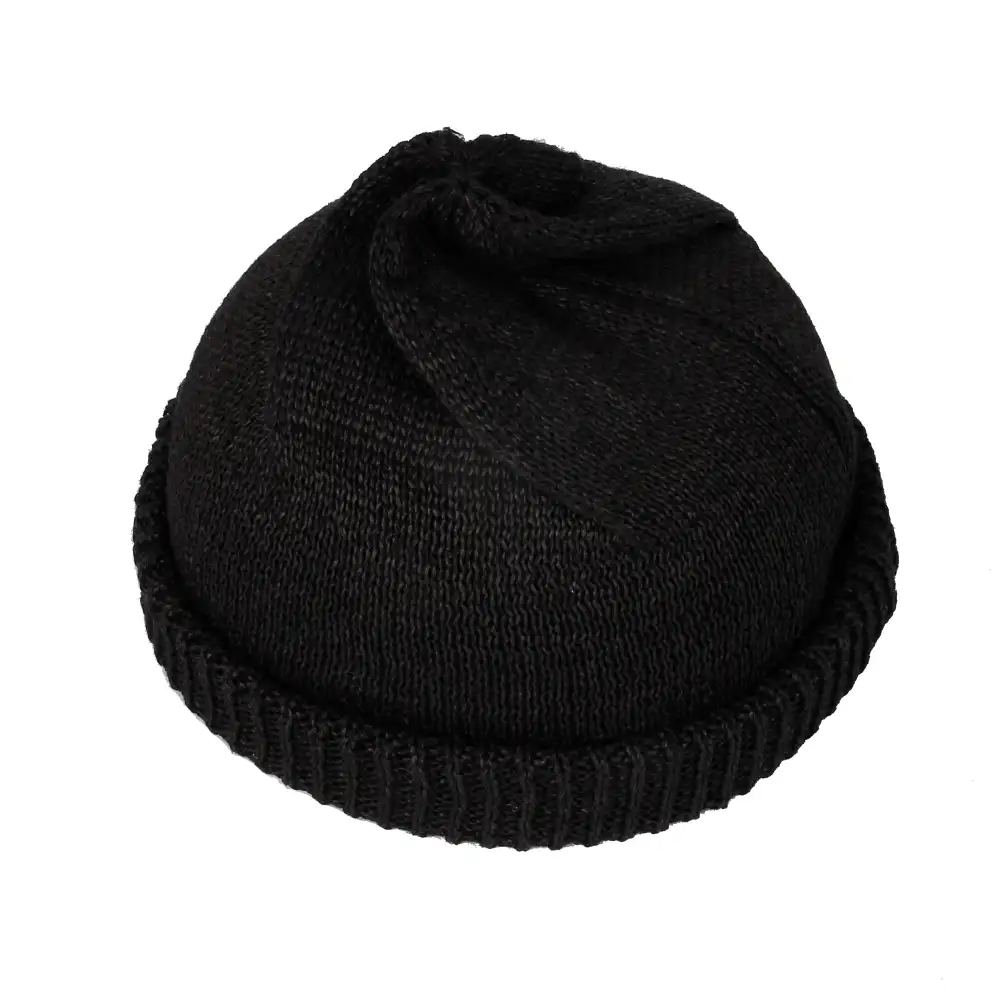 Straw Cotton Beanie Hat
