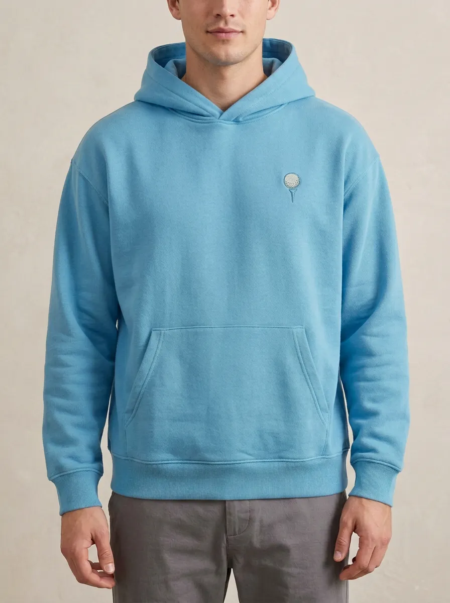Course Ball-On-Tee Golf Casual Hoodie