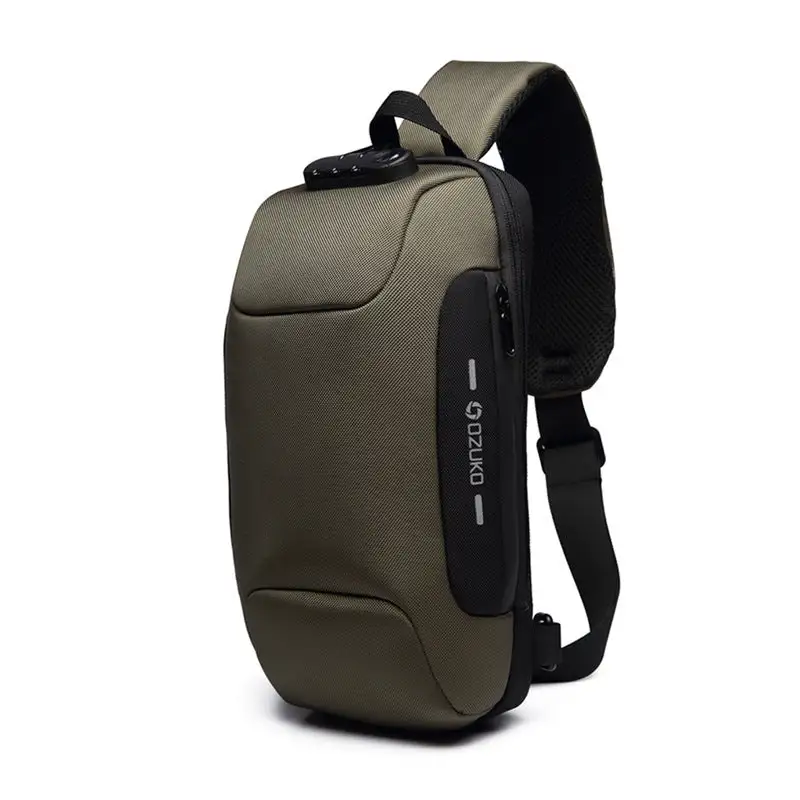 Water Resistant Utility Crossbody Chest Bag