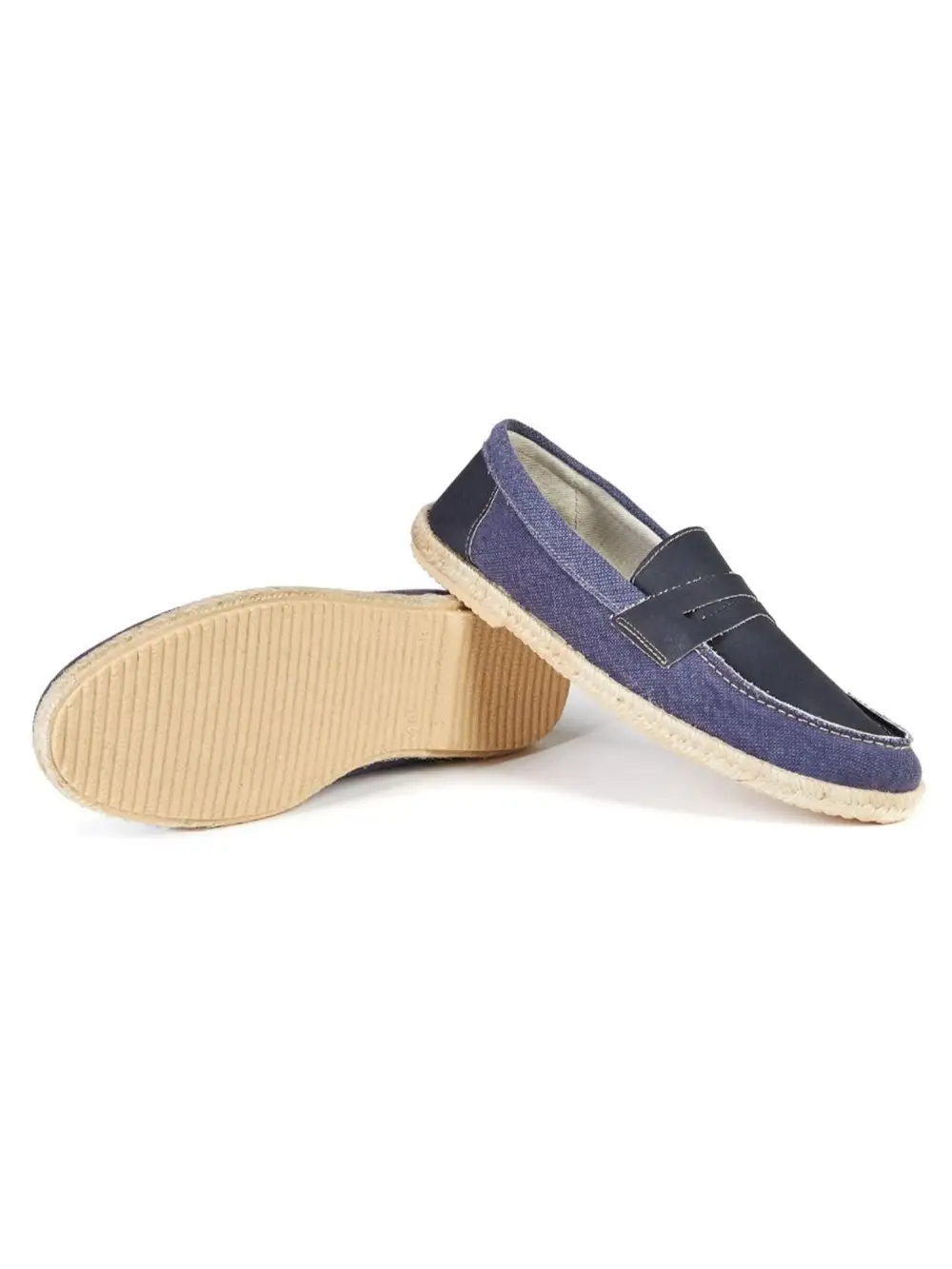 Men's Versatile Equestrian Pull On Canvas Espadrille Sandals