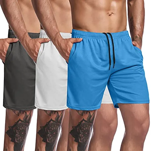Workout Shorts with Pocket Tank Top