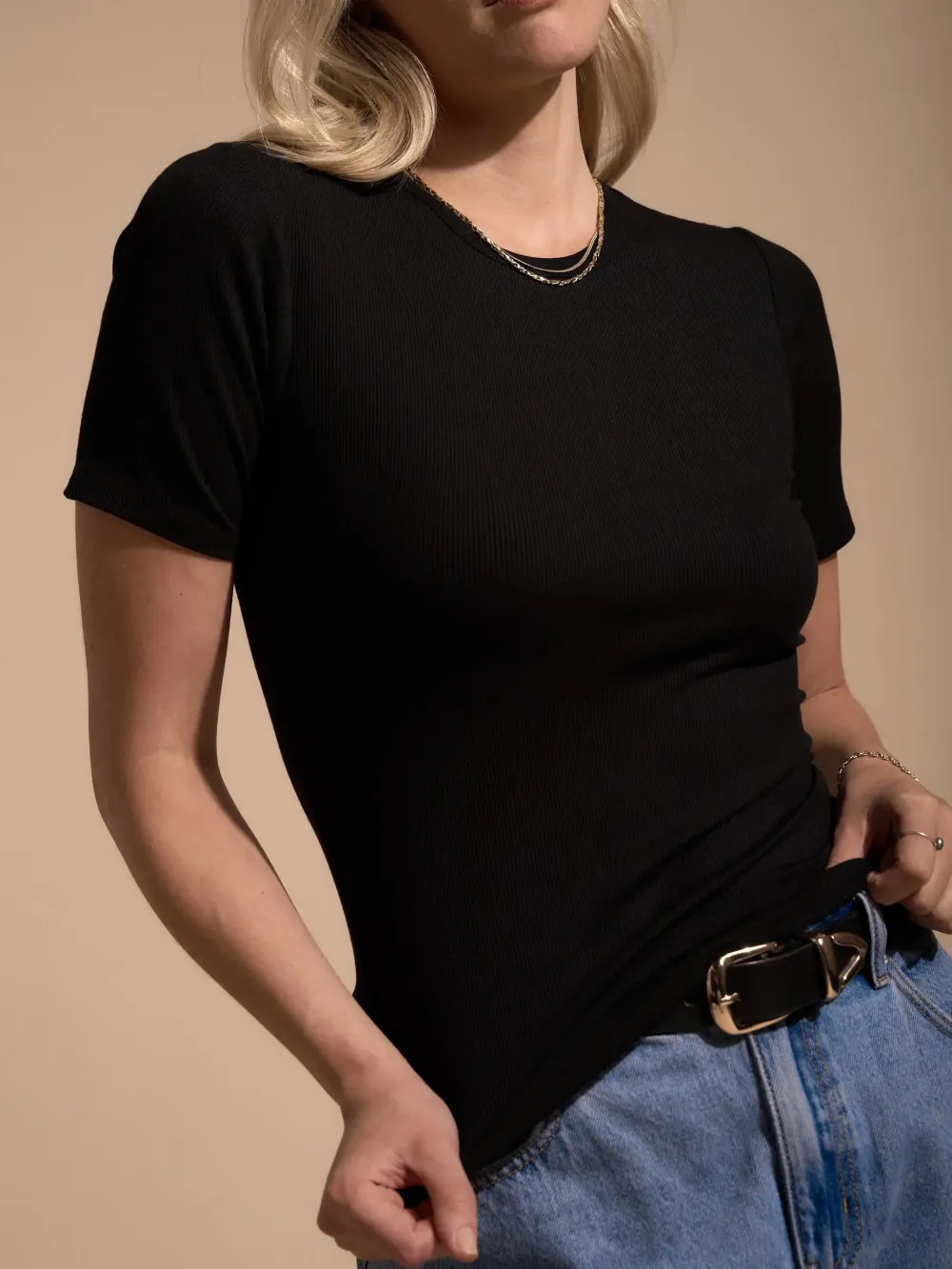  Basics Rib Tee