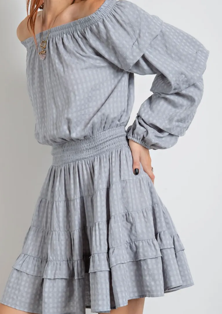 Off Shoulder Easy Dress