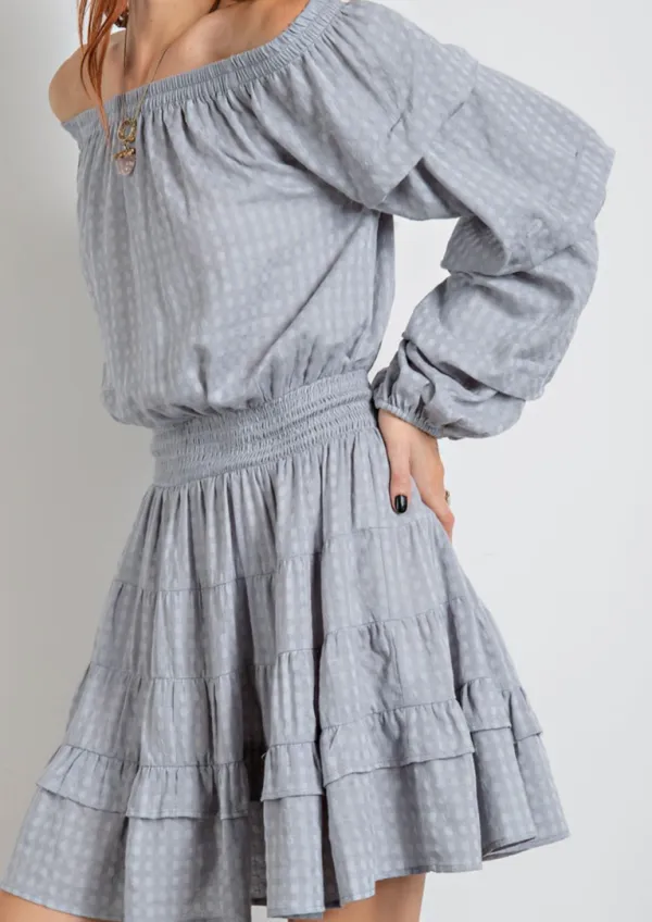 Off Shoulder Easy Dress