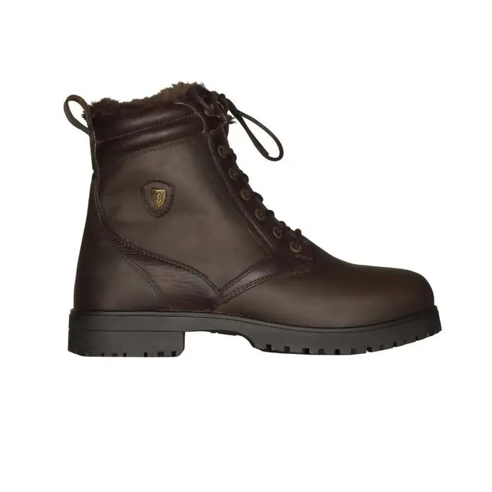 Lace-Up Weather-Ready Riding Boots