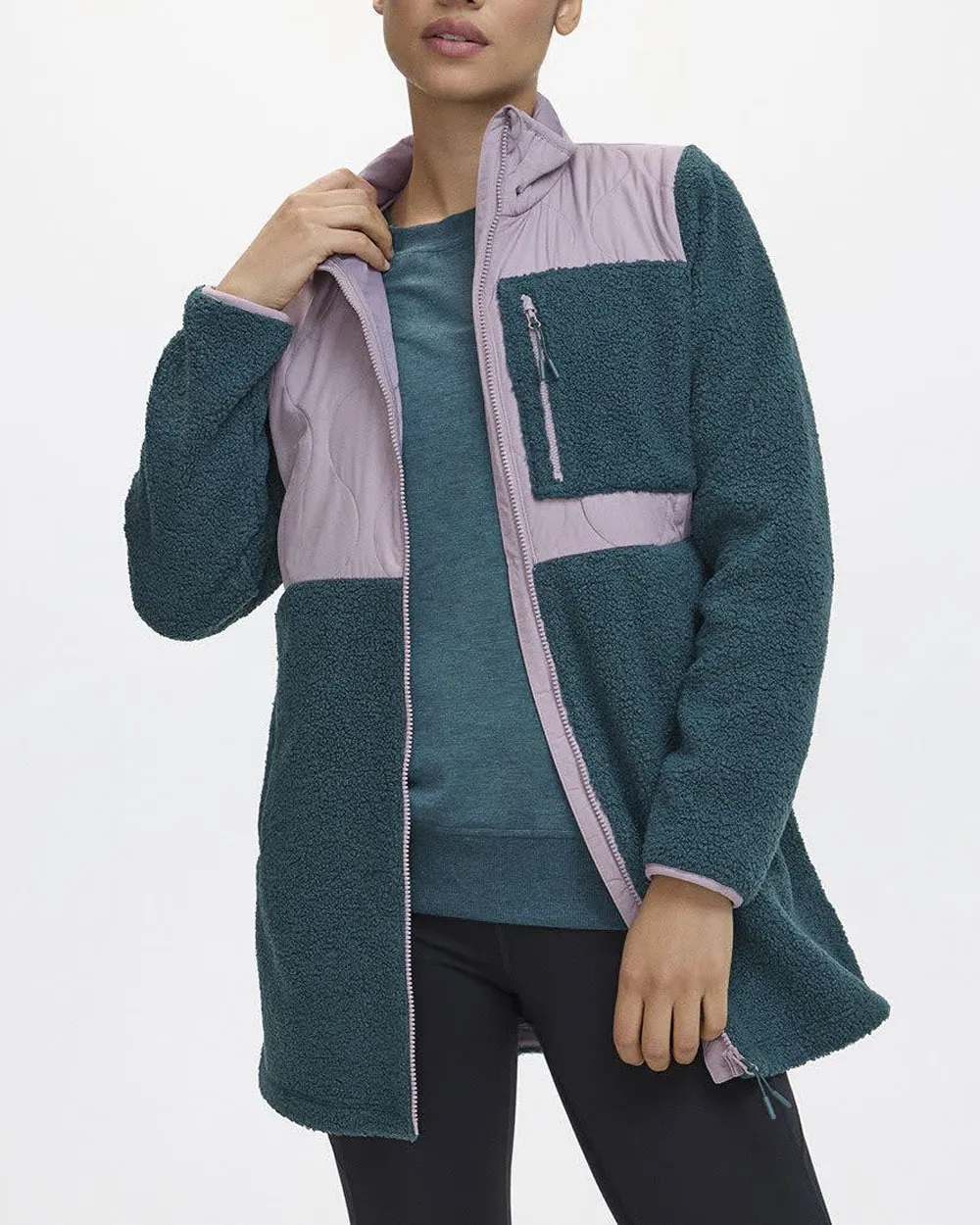 Long-Sleeve French Terry Sweatshirt 