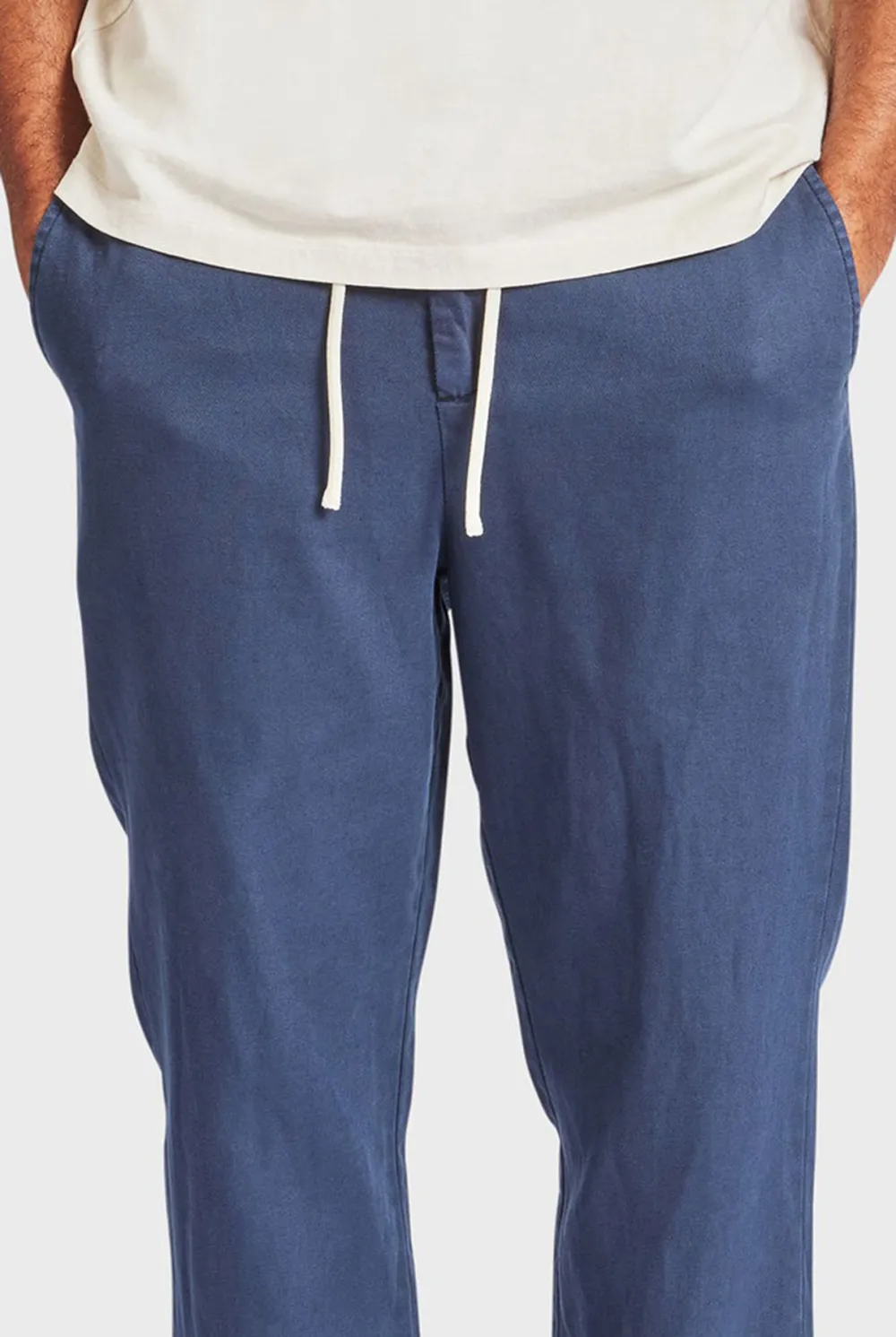 Cotton Drawstring Beach Trousers