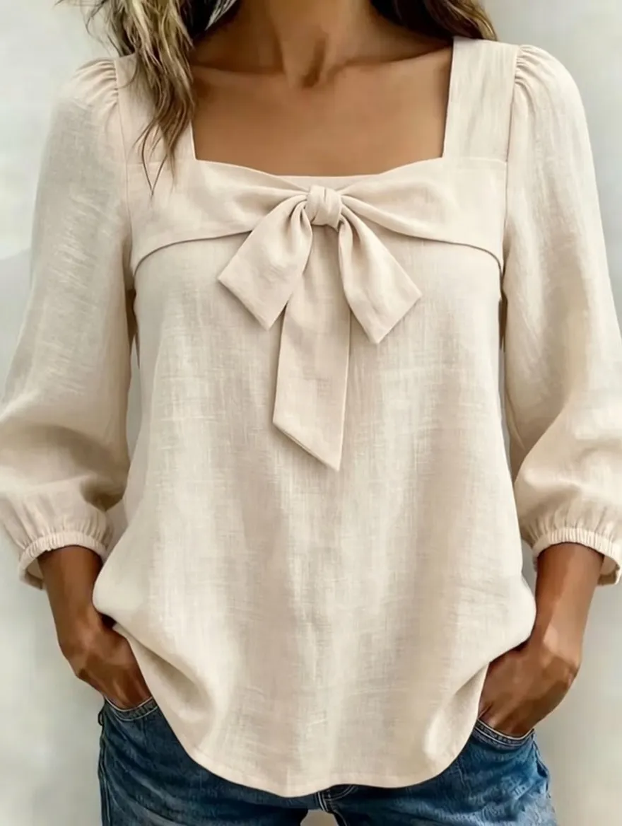 Women's Casual Fashion Pure Cotton Shirt