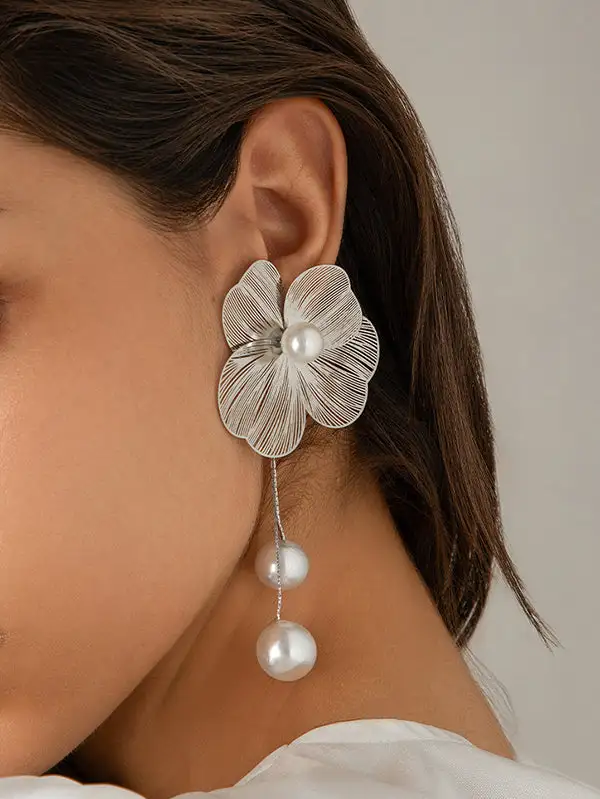 Delicate Geometric Drop Earrings