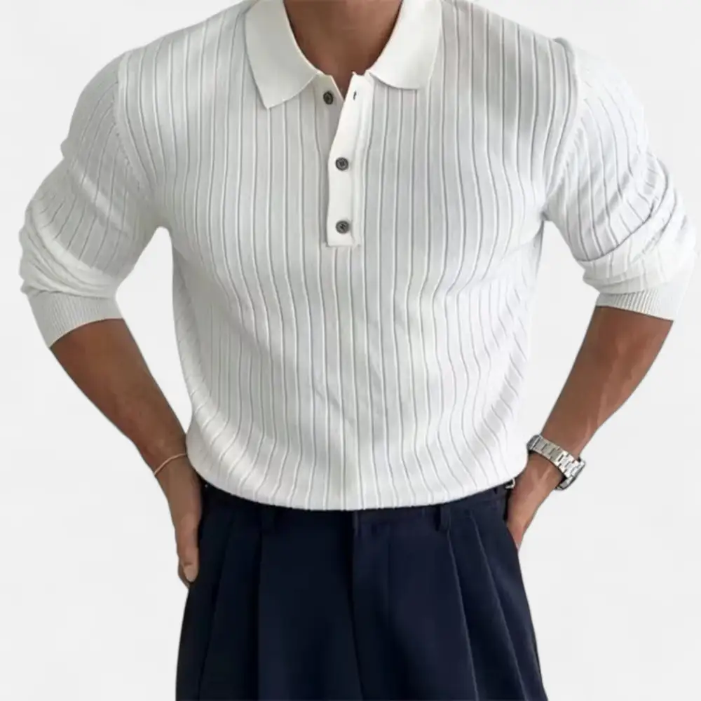 Knit Breathable Polo Shirt