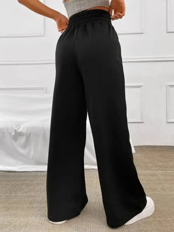 Straight Leg Loose Sweatpants Wide Outdoor