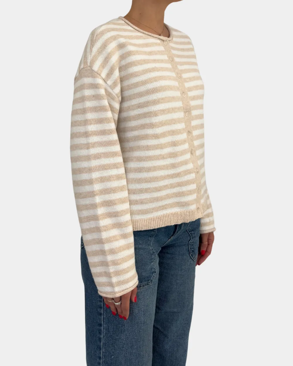 Dover Stripe Cardigan