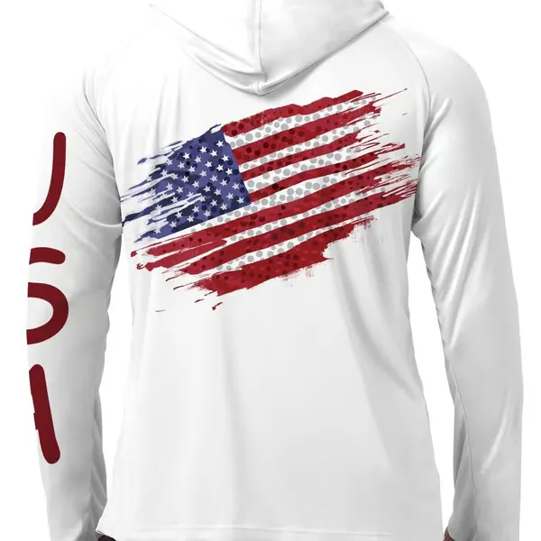 🎁🔥Men's Swim & Outdoor UPF 50+ Sun Shirt ,Lightweight SPF 50 UV Protection Hoodie