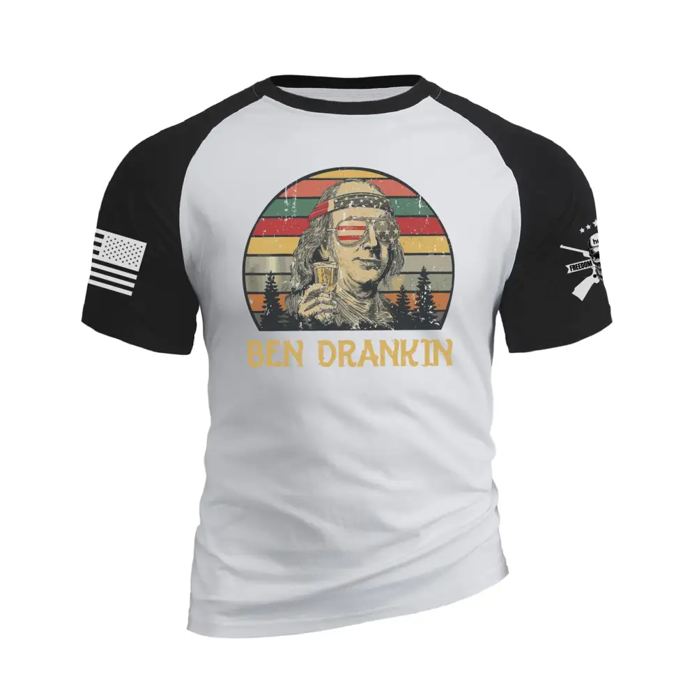 BEN DRANKIN RAGLAN GRAPHIC TEE
