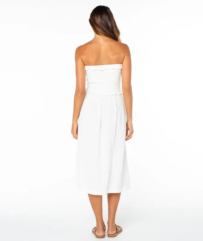 Relaxed Clean Line Midi Dress
