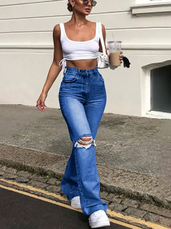 Airy Comfy Denim Jeans