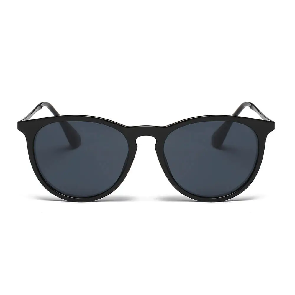 Narrow Round Frame Sunglasses